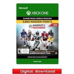 Madden NFL 16 - 5 850 MADDEN POINTS - XOne