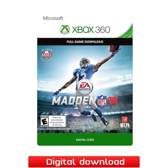 EA Sports Madden NFL 16 - XOne X360 | Elgiganten