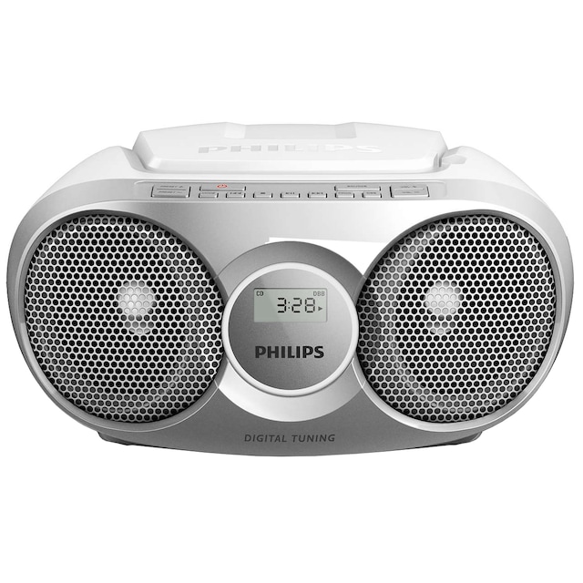 Philips CD-afspiller/FM radio AZ215S/12  (sølv)