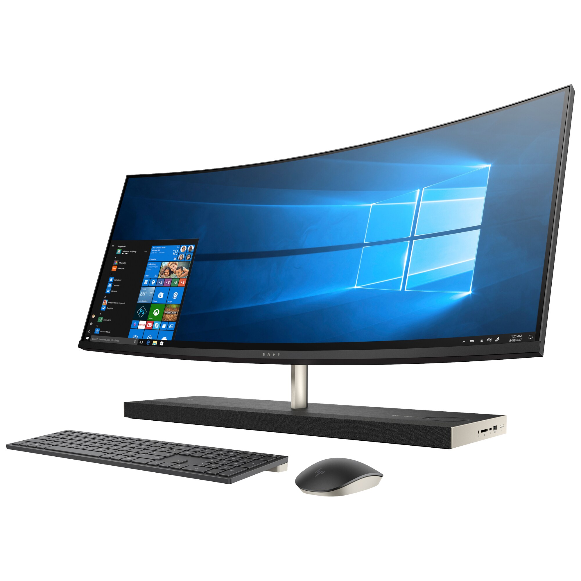 HP Envy 34-b120no buet 34" all-in-one stationær computer ...