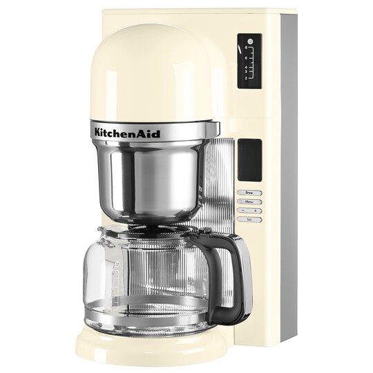 KitchenAid kaffemaskine 5KCM0802EAC - hvid | Elgiganten