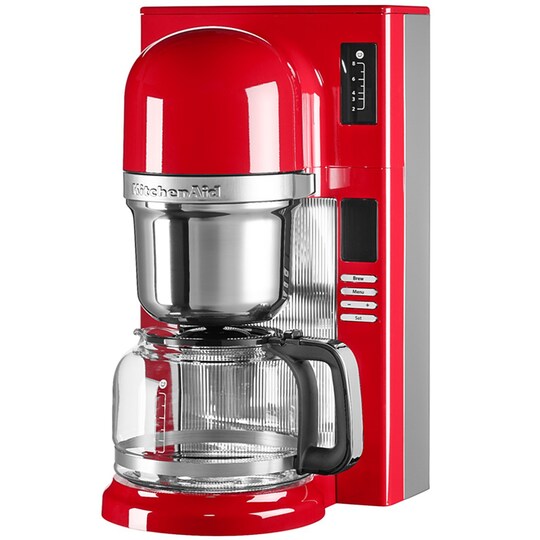 KitchenAid kaffemaskine 5KCM0802EER - rød | Elgiganten