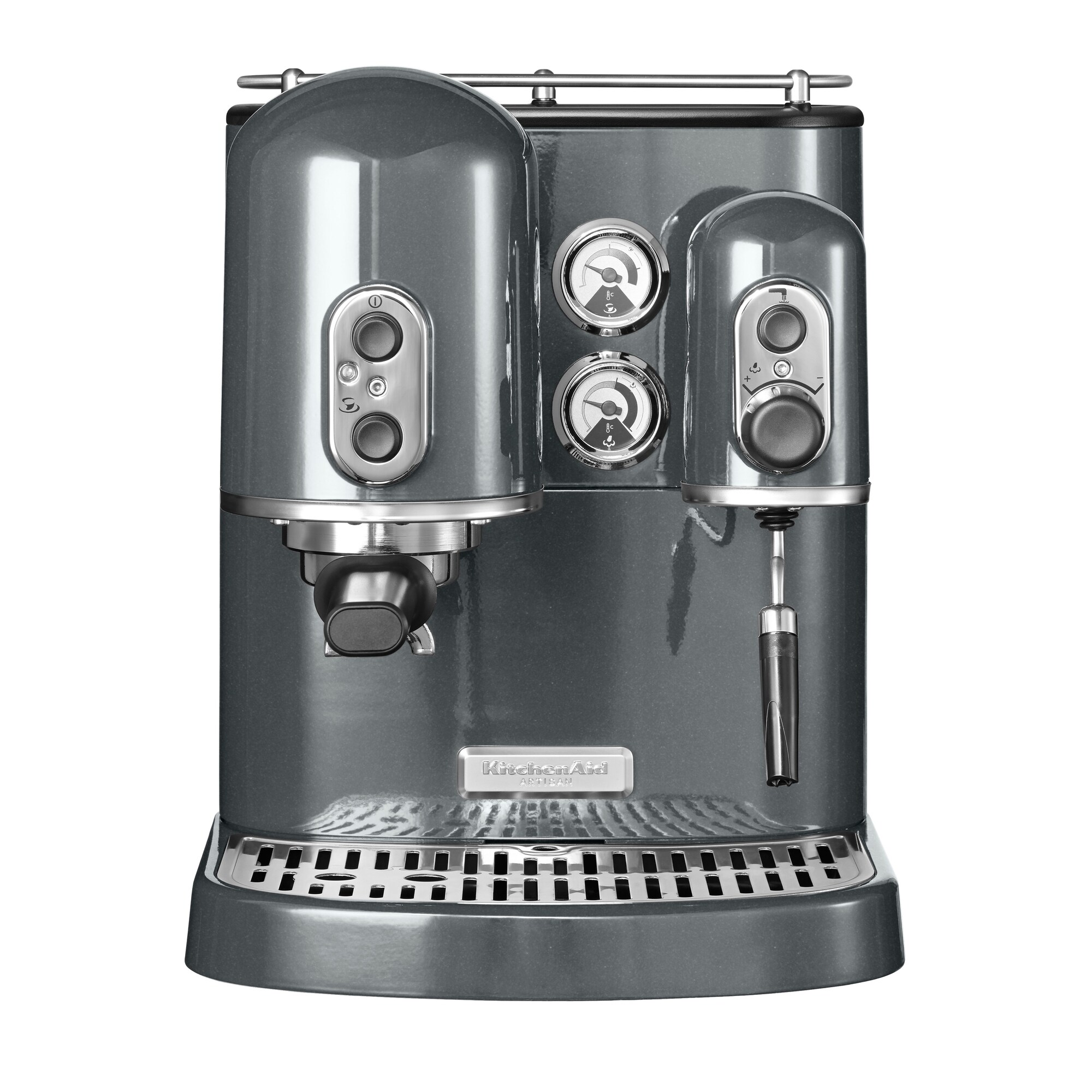 KitchenAid Artisan espressomaskine 5KES2102EMS - sølv | Elgiganten