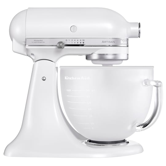 KitchenAid Artisan køkkenmaskine 5KSM156EFP - hvid | Elgiganten