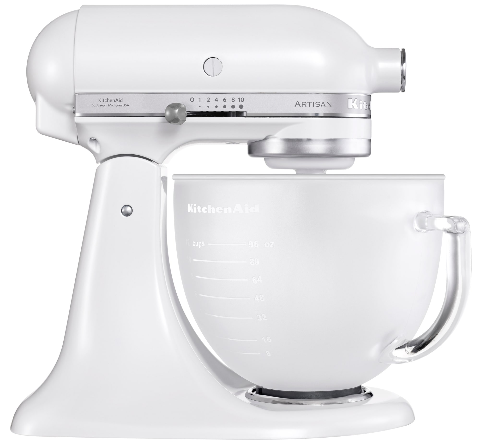 KitchenAid Artisan køkkenmaskine 5KSM156EFP - hvid | Elgiganten