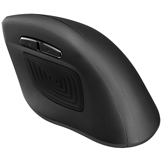 Sandstrøm SEGWM19 ergonomisk trådløs mus (sort) | Elgiganten