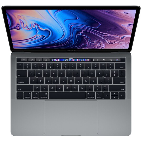 MacBook Pro 13 med Touch Bar 2019 (space gray) | Elgiganten