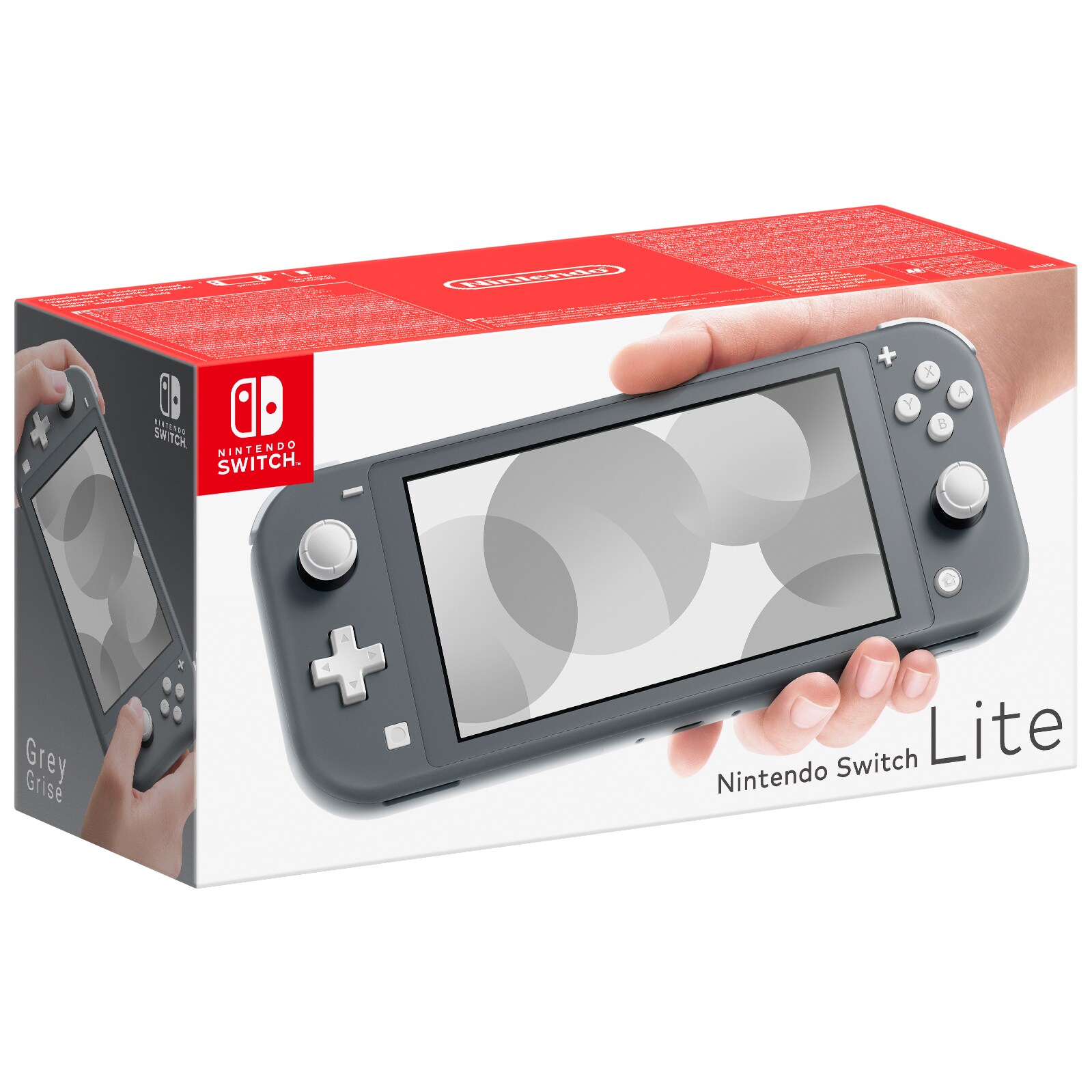 Nintendo Switch Lite spillekonsol (grå) - Nintendo konsol - Elgiganten