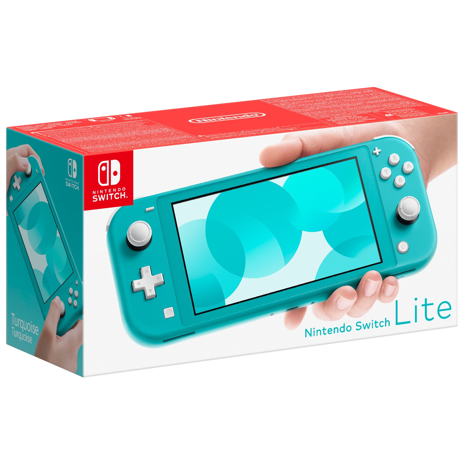Nintendo Switch Lite spillekonsol (turkis) - Nintendo konsol ...