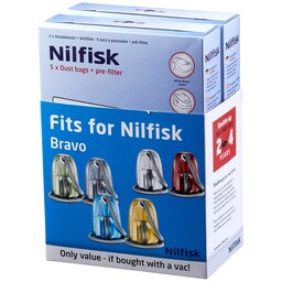 Nilfisk Bravo garantiboks 107416244