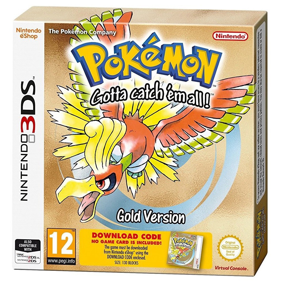 Pokemon: Gold Version 3DS Elgiganten