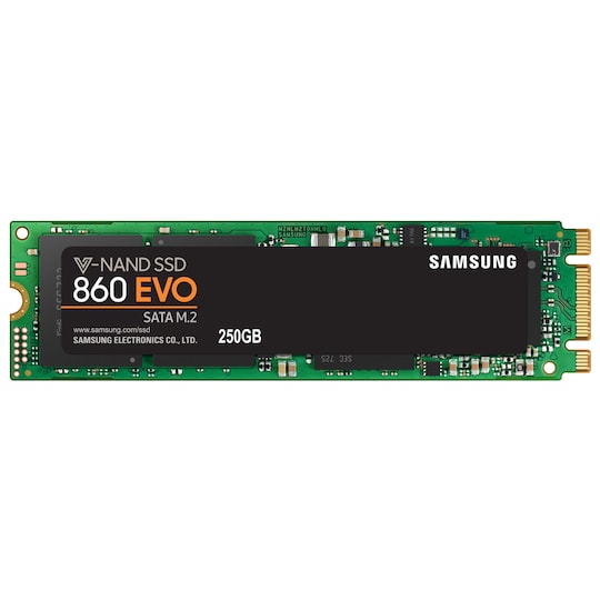 Samsung 860 EVO 2,5" M.2 SSD (250 GB) | Elgiganten