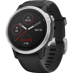 Garmin Fenix 6s GPS sportsur 42 mm (sølv/sort)