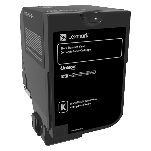 Lexmark 74C2SK0 sort blækpatron (returprogram)