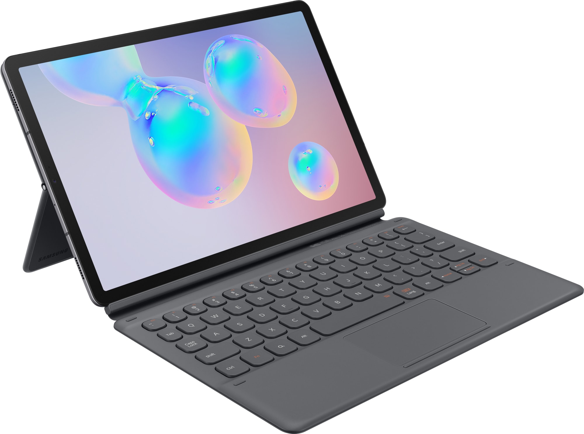 Samsung Book tastaturover til Galaxy Tab S6 (grå) | Elgiganten