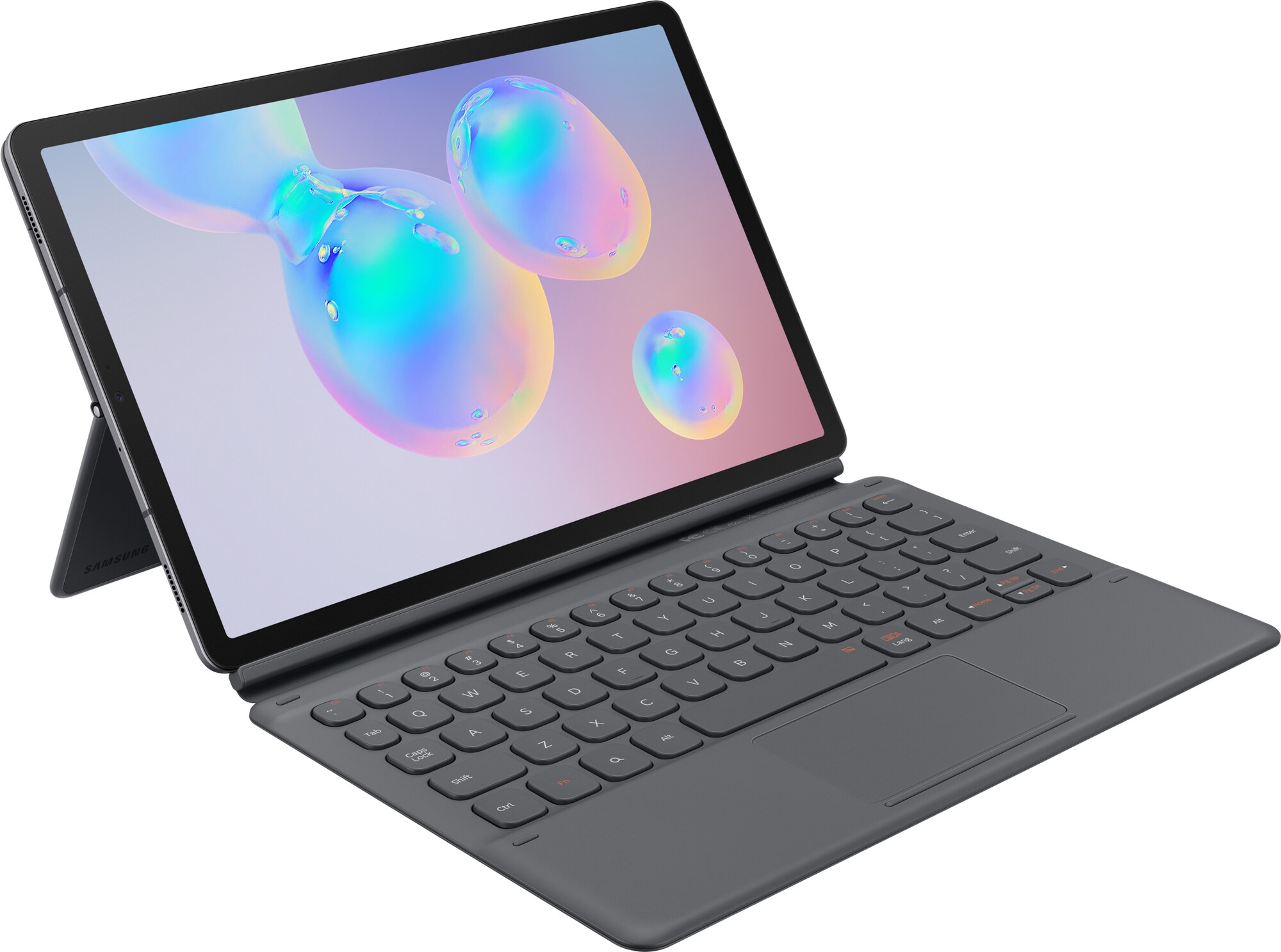 Samsung Book tastaturover til Galaxy Tab S6 (grå) - iPad og tablet tilbehør  - Elgiganten