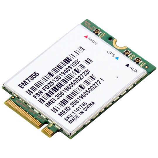 Lenovo ThinkPad EM7455 4G LTE netværkskort (M.2 PCIe) | Elgiganten