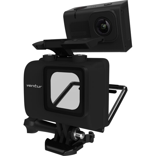 Kitvision Venture 4K Black Edition actioncam bundlepakke | Elgiganten