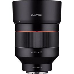 Samyang AF 85 mm f/1,4 FE telefotoobjektiv