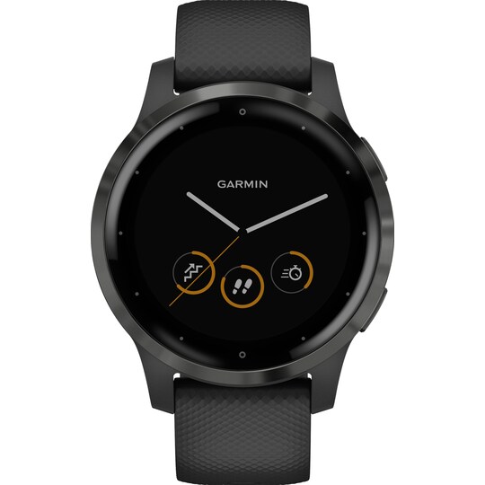 Garmin Vivoactive 4S smartwatch med GPS (sort) | Elgiganten