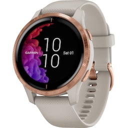 Garmin Venu smartwatch med GPS (sand/rose)