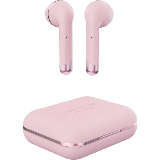 Happy Plugs Air 1 trådløse in-ear høretelefoner (pink gold) | Elgiganten