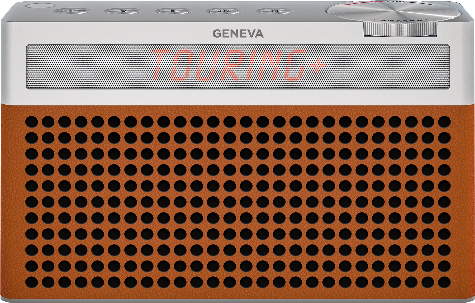 Geneva Touring/S+ bærbar DAB+ radio (cognac) | Elgiganten