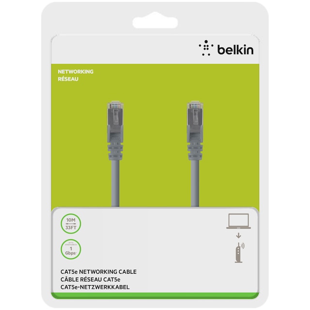 Belkin Cat5e netværkskabel (10 m)