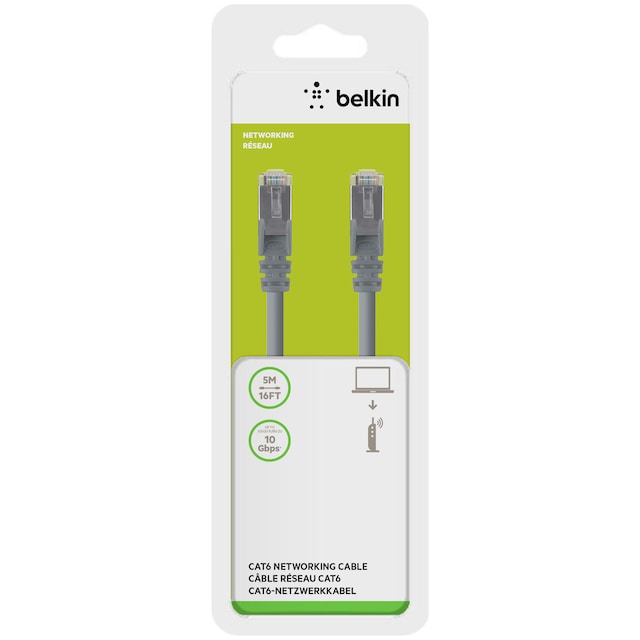 Belkin Cat6 netværkskabel (5 m)