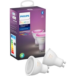 Philips Hue White and Color Ambiance elpærer 6W GU10