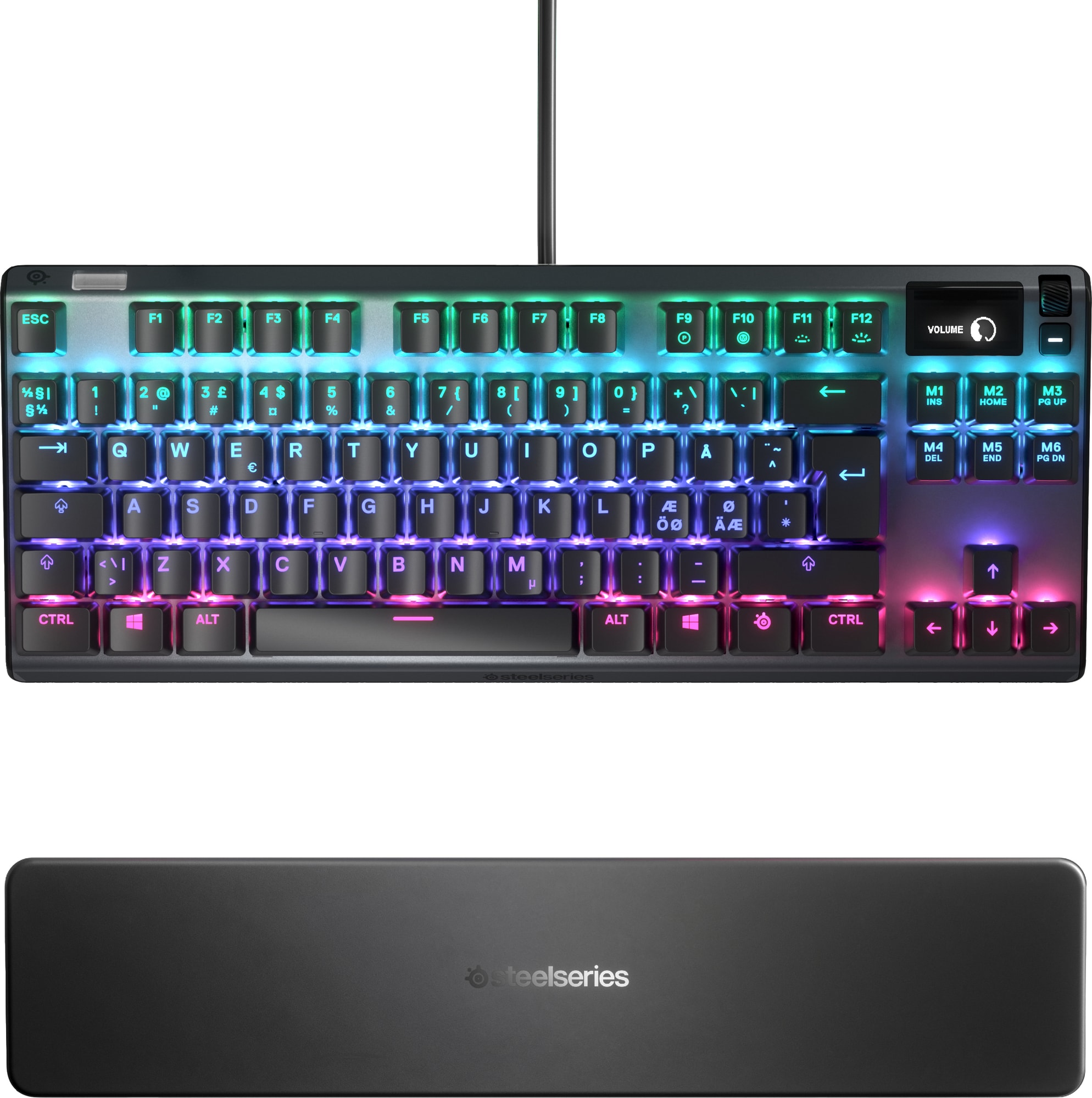 SteelSeries Apex 7 Red TKL gaming tastatur | Elgiganten