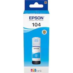 Epson 104 EcoTank cyan blækpatron