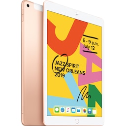 iPad 10,2" (2019) 32 GB wi-fi + Cellular (guld)