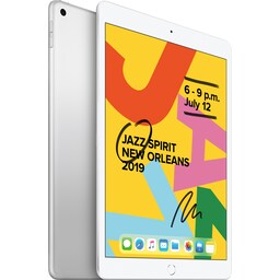 iPad 10,2" (2019) 128 GB wi-fi (sølv)