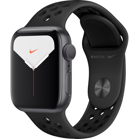Apple Watch Series 5 Nike+ 40mm (space grey alu/black Nike sportsrem) |  Elgiganten