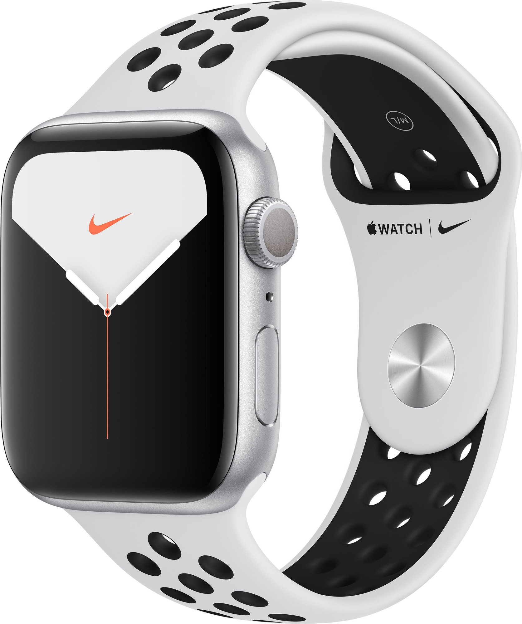 Apple Watch Series 5 Nike+ 44mm (silver alu/sort Nike sport band ...