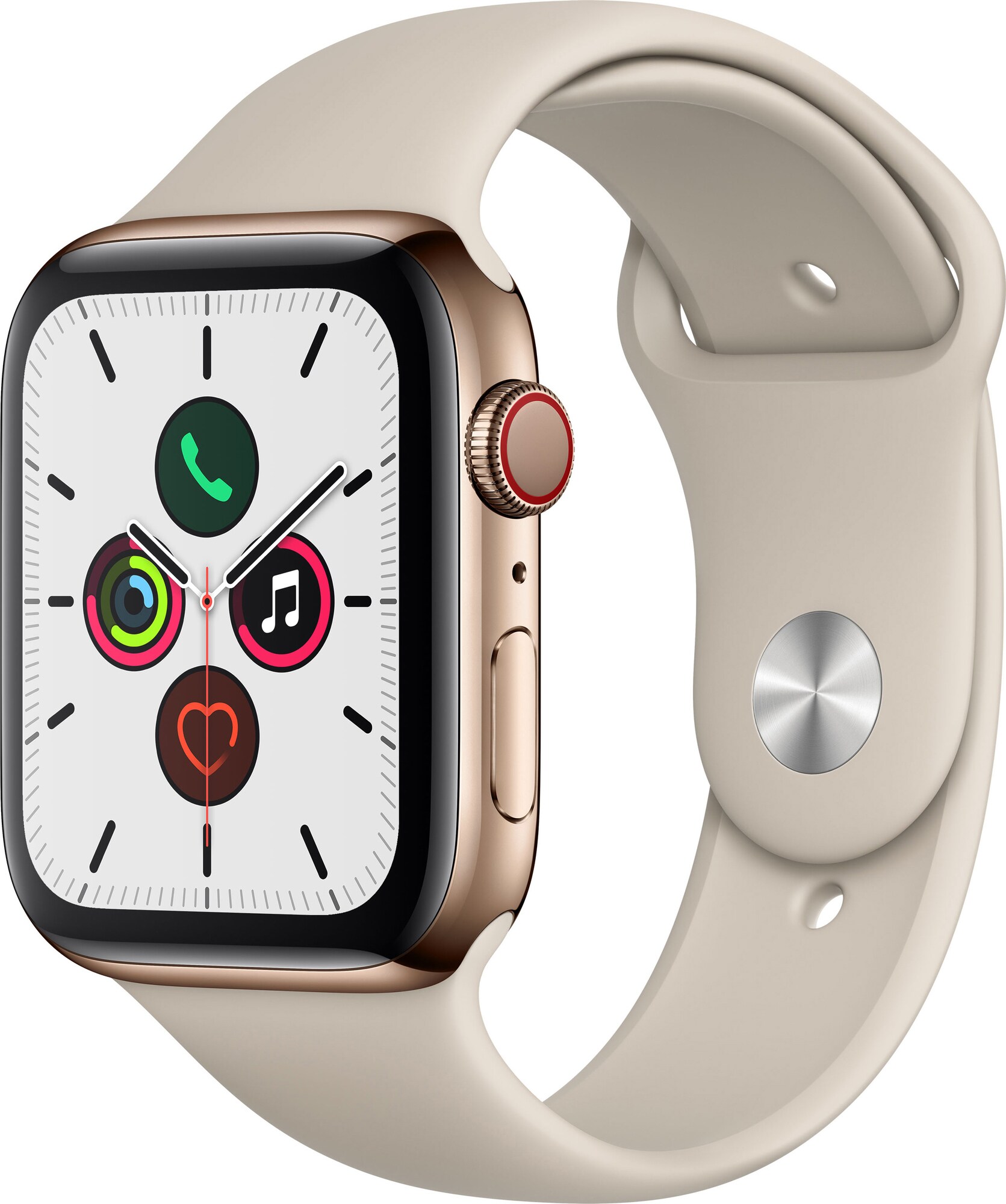 Apple Watch Series 5 44mm (GPS + Cellular) - Smartwatch - Elgiganten