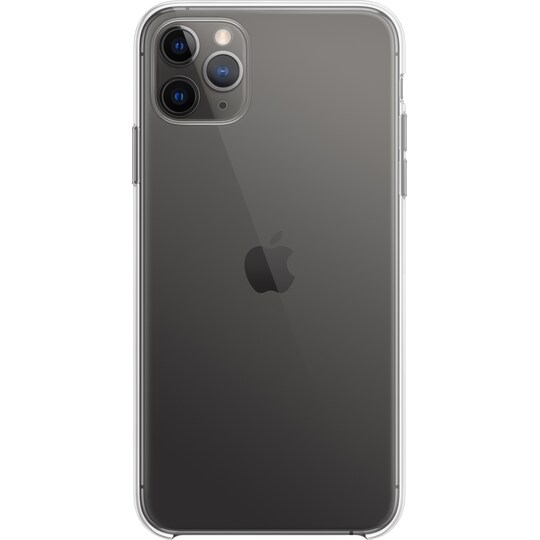 iPhone 11 Pro Max Clear cover (transparent) | Elgiganten