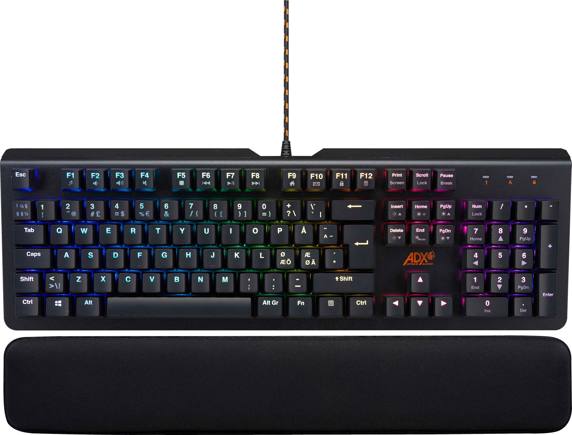 ADX V01 RGB gaming-tastatur | Elgiganten