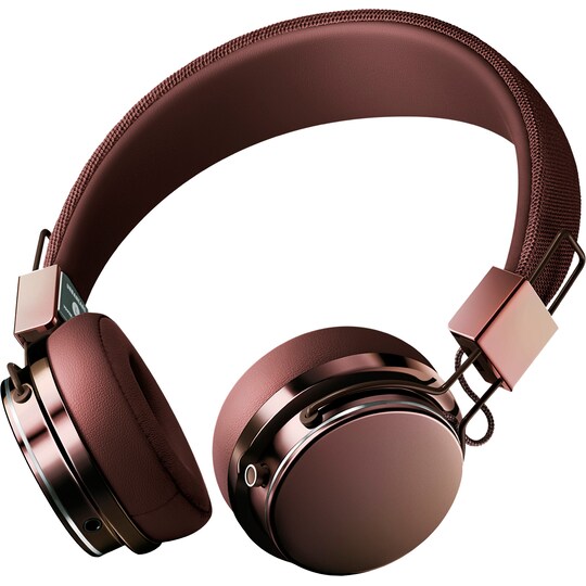 Urbanears Plattan II trådløse on-ear høretelefoner (Cherry Brown) |  Elgiganten
