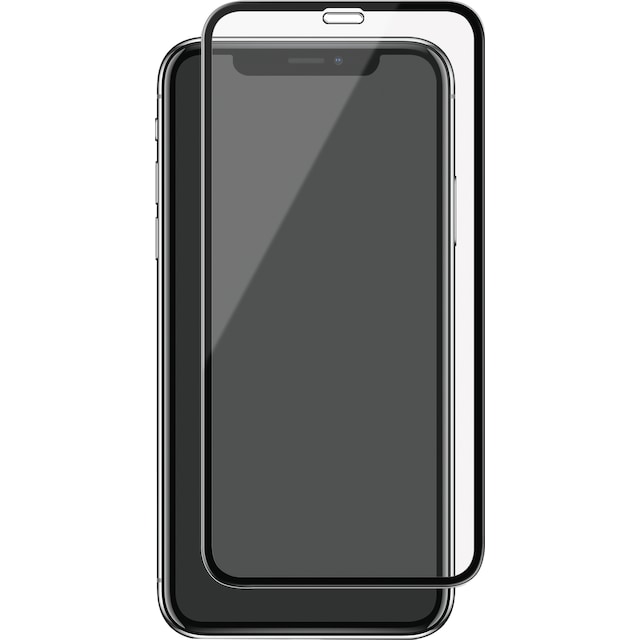 Panzer Full-Fit skærmbeskyttelse til iPhone X/Xs/11 Pro (sort)