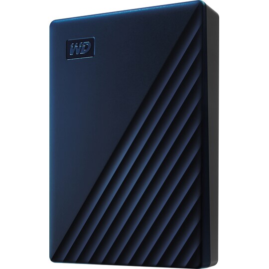 WD My Passport for Mac bærbar harddisk 5 TB (blå) | Elgiganten
