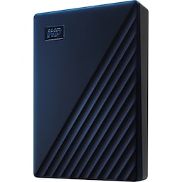 WD My Passport for Mac bærbar harddisk 4 TB (blå)