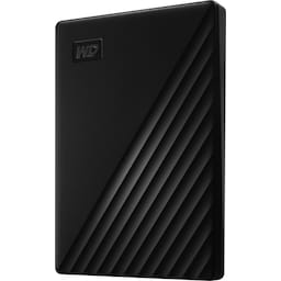 WD My Passport bærbar harddisk 2 TB (sort)