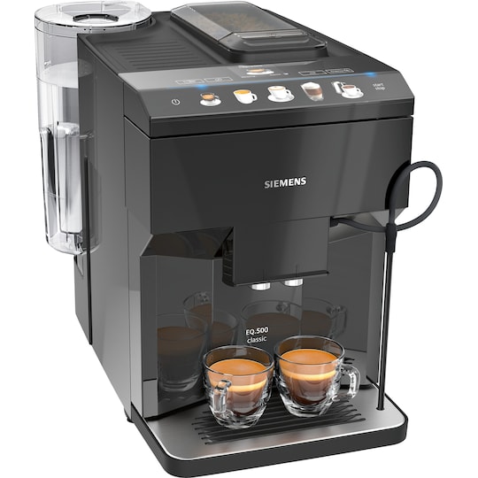 gå på arbejde Perth køkken Siemens EQ.500 automatisk espressomaskine | Elgiganten