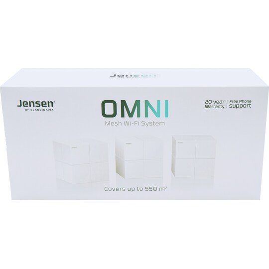 Jensen Omni mesh-sæt (3-pakke) | Elgiganten