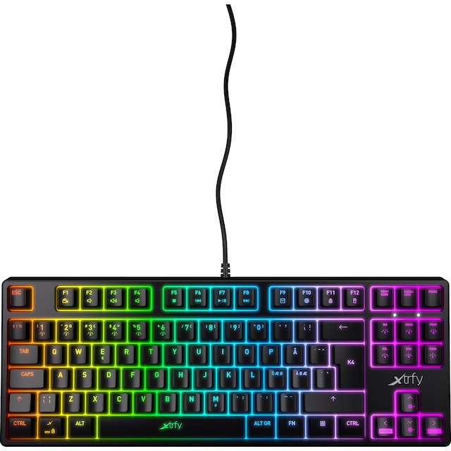 Xtrfy K4 RGB tenkeyless mekanisk gaming-tastatur