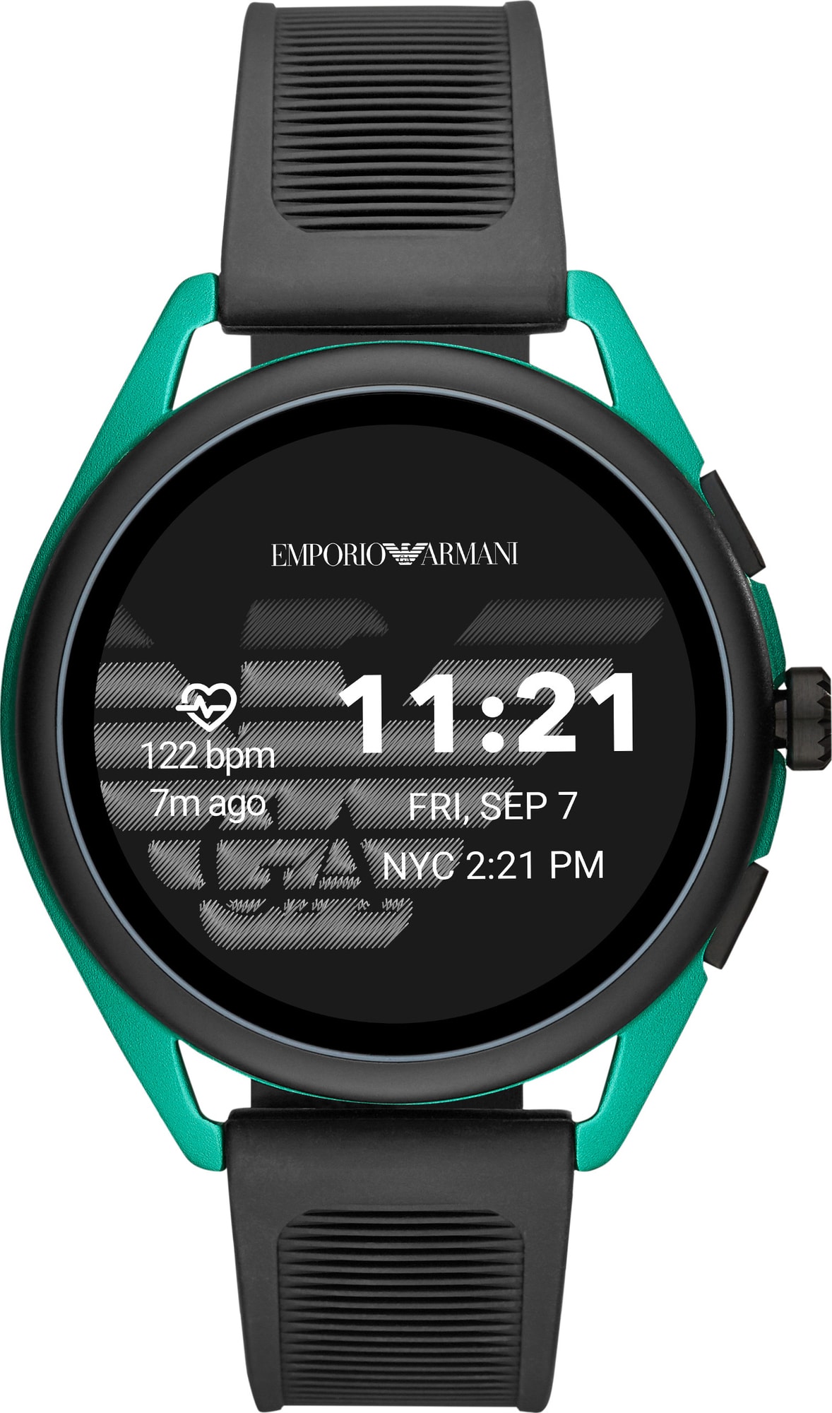 Emporio Armani Connected Matteo Gen. 5 smartwatch 44 mm (turkis/sort) -  Smartwatch - Elgiganten