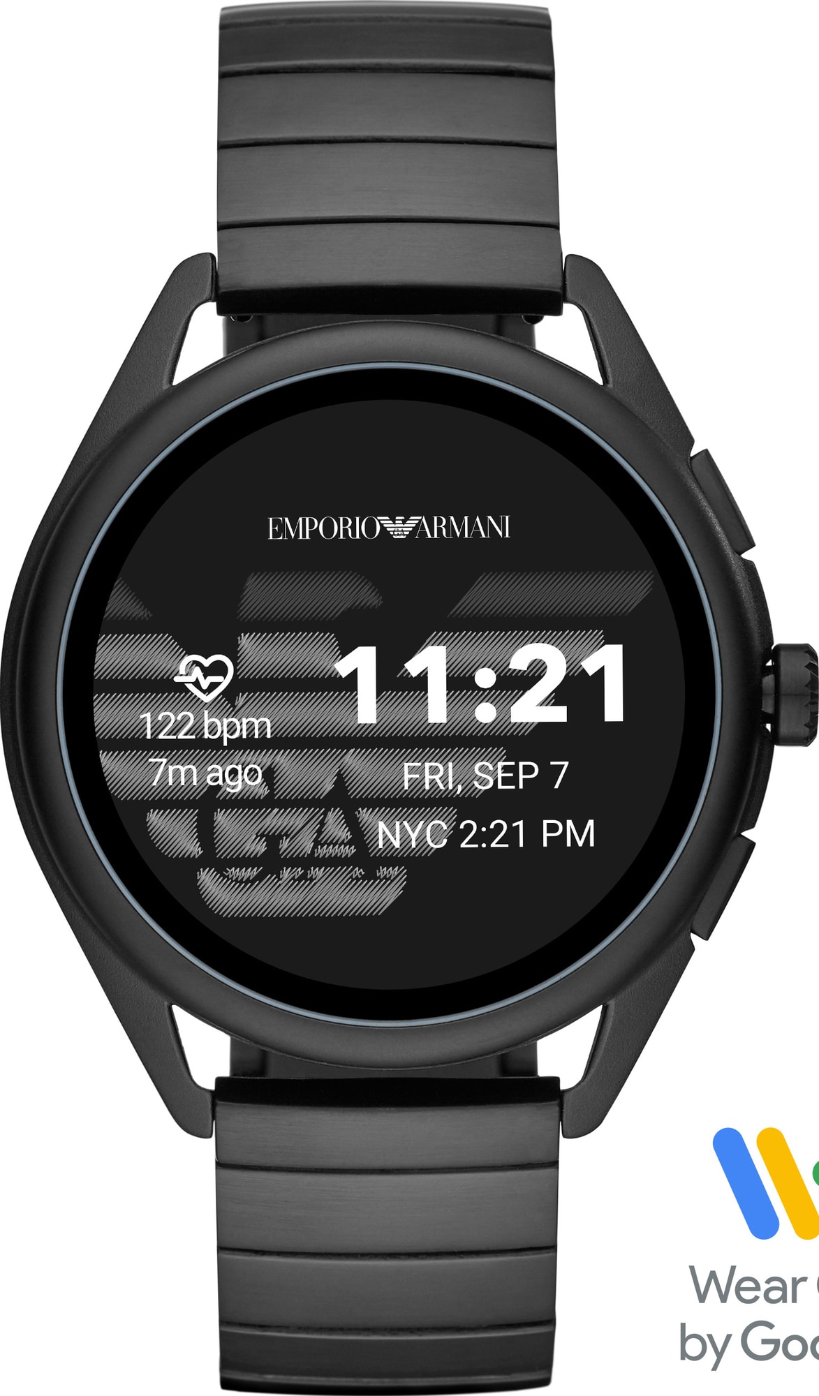 Emporio Armani Connected Matteo Gen. 5 smartwatch 44 mm (sort) | Elgiganten