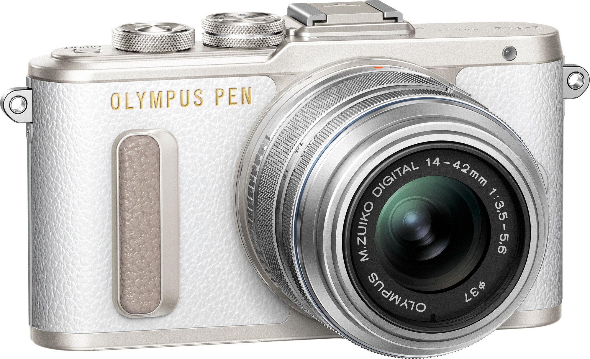 Olympus PEN E-PL8 kompakt systemkamera + 14-42 mm 1442 IIR sæt ...
